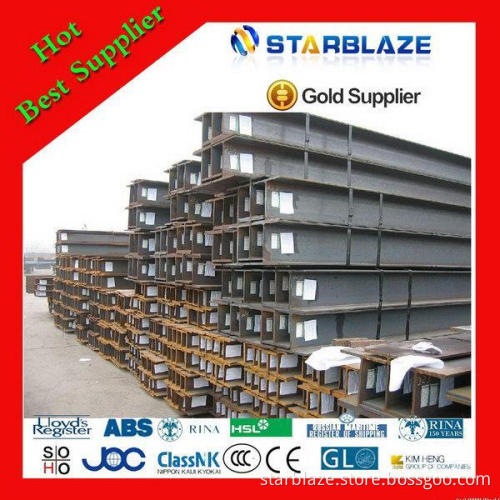 Alibaba china useful h beams used for prefabricated workshop